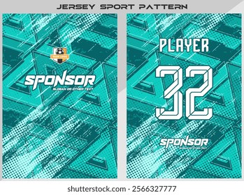 Sports shirt design ready to print - for sublimation