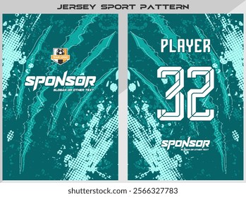 Sports shirt design ready to print - for sublimation