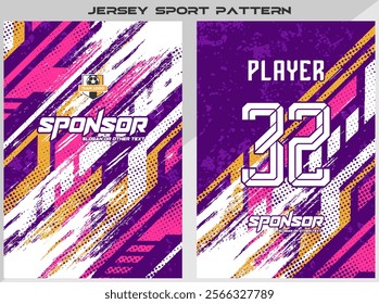 Sports shirt design ready to print - for sublimation
