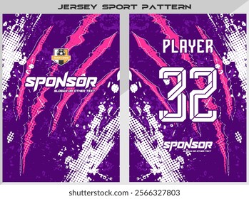 Sports shirt design ready to print - for sublimation
