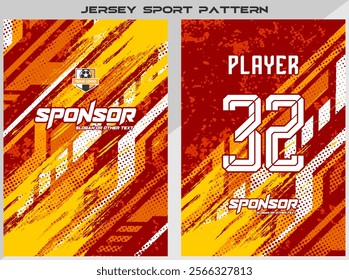 Sports shirt design ready to print - for sublimation