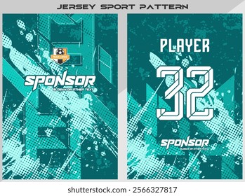 Sports shirt design ready to print - for sublimation