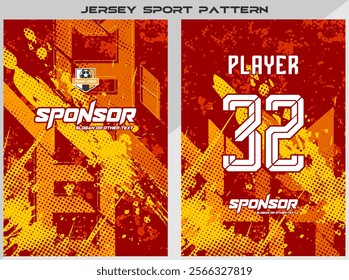 Sports shirt design ready to print - for sublimation