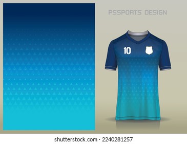 diseño de camisetas deportivas para uso en la fabricación de ropa deportiva o para uso como fondo