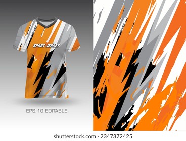 sports shirt vector design, soccer jersey mockup uniform front view
