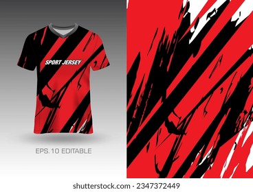 sports shirt vector design, soccer jersey mockup uniform front view
