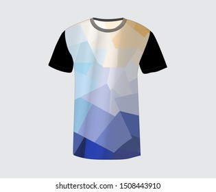 sports shirts design abstract background