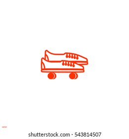 sports shoes, icon
