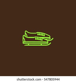 sports shoes, icon