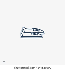 sports shoes, icon