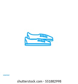 sports shoes, icon