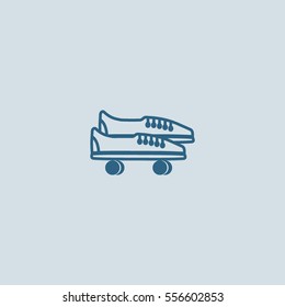 sports shoes, icon