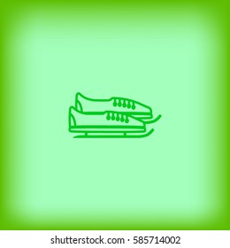 sports shoes, icon