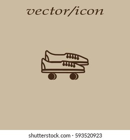 sports shoes, icon