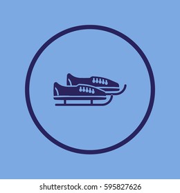 sports shoes, icon