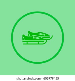 sports shoes, icon