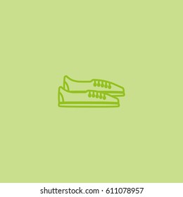sports shoes, icon