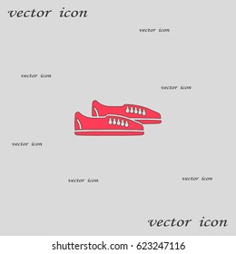 sports shoes, icon