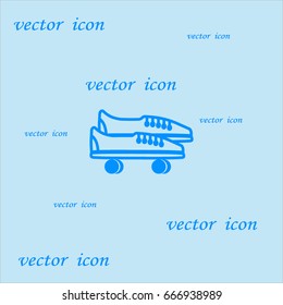 sports shoes, icon
