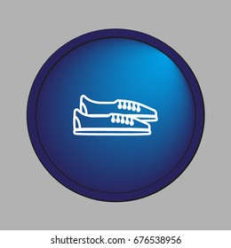 sports shoes, icon