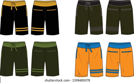 SPORTS SHORT FOR MEN VECTOR