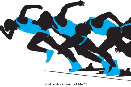 sports, silhouette
