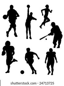 Sports Silhouettes