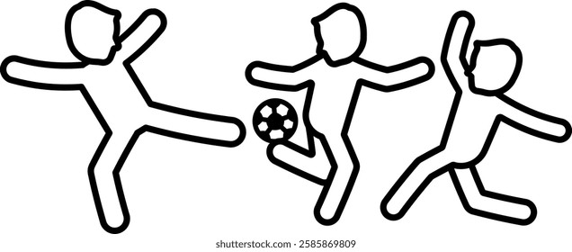 sports soccer football game player ball play run 7023