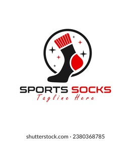 Logo-Design für Sportsocken