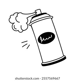 Sports spray, medical spray vector design