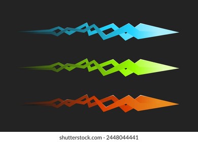 Sports stripes, car, Truck, Motorcycle Racing stickers. Vehicle Graphics