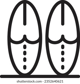 Sports Surfing Travel Outline Icon