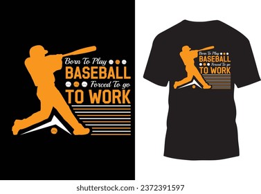 Sports t shirt design, baseball t shirt art design
