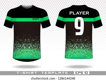 sports t shirt template. uniform design. team wear design. prints design.