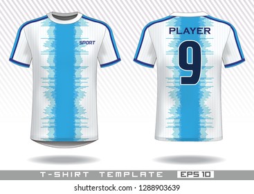 sports t shirt template. uniform design. team wear design. prints design.