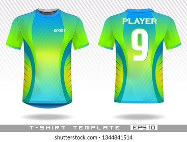sports t shirt template. uniform design. team wear design. prints design.Sublimation print design
