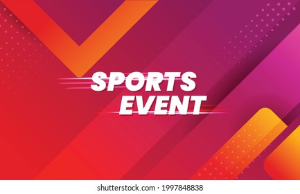 Sports And Tech Event Poster Vertical Flyer With Gradient Geometrical Shapes Poster Free Vector Background