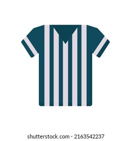 Sports Tee vector flat icon for web isolated on white background EPS 10 file