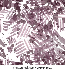 Sports Textile. Fashion Concept. Distress Print. Bordo, Pink Illustration. Urban Surface Textile. Ink Stains. Spray Paint. Splash Blots. Artistic Creative Vector Background.