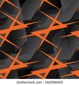 Sports textile modern seamless pattern wallpaper background. Vector bright print for fabric or wallpaper. Camouflage Sport. T-shirt and apparels print graphic vector. Urban Camouflage.
