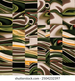 abstrakte bunte Kurve Hintergrund Design
