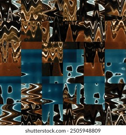 Diseño de fondo de curva colorido abstracto