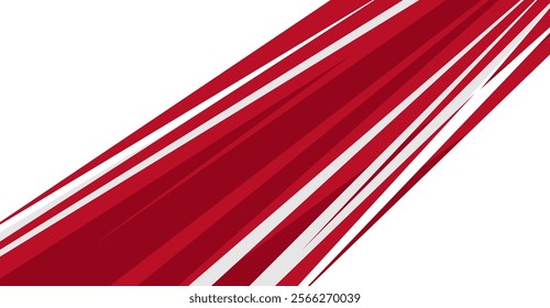 sports theme background with red and white colors and diagonal abstract shapes	