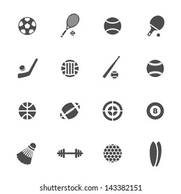 Sports theme icons