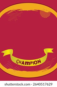 Sports themed vector design templates.
