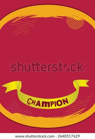 Sports themed vector design templates.
