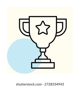 Trofeo deportivo Trofeo deportivo, píxel perfecto, archivo ilustrador 