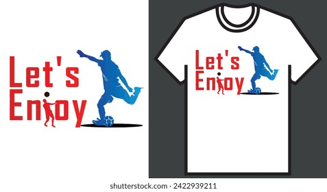 Sports t-shirt design, gamer quote text phrase quotation. Vector illustration. Printable.