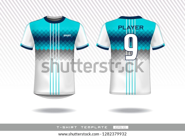 Download Sports Tshirt Design Template Sports Jersey Stock Vector Royalty Free 1282379932