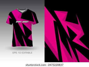 Sports t-shirt t-shirt design vector illustration with abstract background for sports club